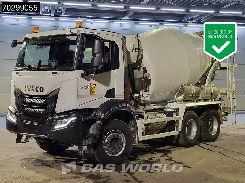Iveco X-Way 420 6X4 7m3 Stetter Mixer Automatic Retarder Steelsuspension Euro 6 - Autobetoonisegisti: pilt 1 Iveco X-Way 420 6X4 7m3 Stetter Mixer Automatic Retarder Steelsuspension Euro 6 - Autobetoonisegisti: pilt 1