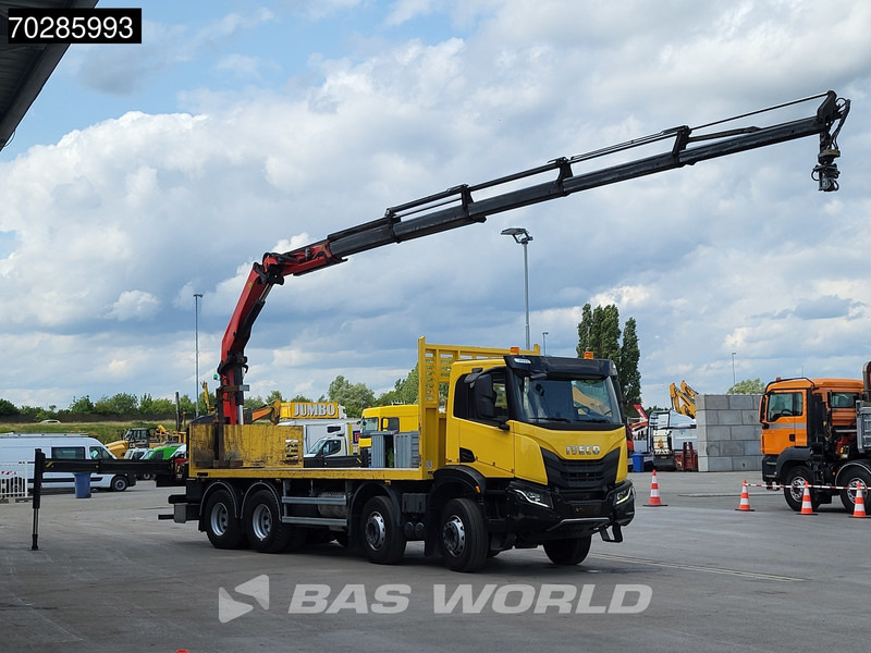 Iveco X-Way 480 8X4 Palfinger PK22002 EH Kran Crane Rotator Retarder Euro 6 - Madelveok/ Platvormveok, Kraanaga veoauto: pilt 3 Iveco X-Way 480 8X4 Palfinger PK22002 EH Kran Crane Rotator Retarder Euro 6 - Madelveok/ Platvormveok, Kraanaga veoauto: pilt 3