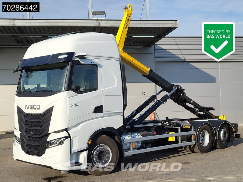 Iveco X-Way 580 6X2 NEW Palfinger PHT20SLD5 Hooklift Lift+steering Axle Automatic Navi ACC LED - Konkstõstukiga veoauto: pilt 1 Iveco X-Way 580 6X2 NEW Palfinger PHT20SLD5 Hooklift Lift+steering Axle Automatic Navi ACC LED - Konkstõstukiga veoauto: pilt 1