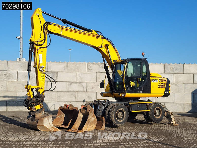 JCB JS175 WT4i Tiltrotator - 3 Buckets - Ratastel ekskavaator: pilt 2 JCB JS175 WT4i Tiltrotator - 3 Buckets - Ratastel ekskavaator: pilt 2