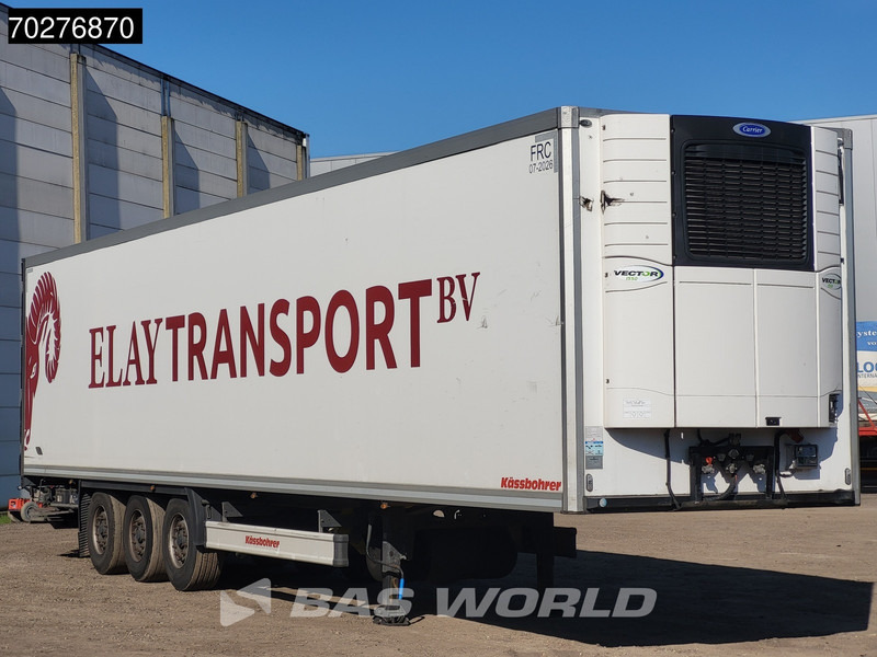 Kässbohrer Carrier Vector 1550 Tailgate TÜV 06/25 Liftachse LBW BPW - Külmutiga poolhaagis: pilt 2 Kässbohrer Carrier Vector 1550 Tailgate TÜV 06/25 Liftachse LBW BPW - Külmutiga poolhaagis: pilt 2