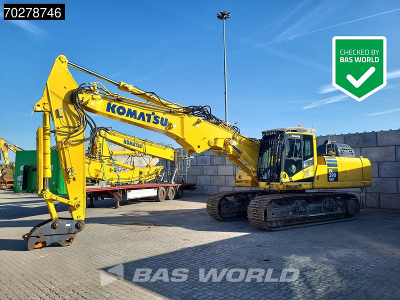 Komatsu PC390 HRD -11 UHD - DEMOLITION - 2X BOOM - Lintekskavaator: pilt 1 Komatsu PC390 HRD -11 UHD - DEMOLITION - 2X BOOM - Lintekskavaator: pilt 1