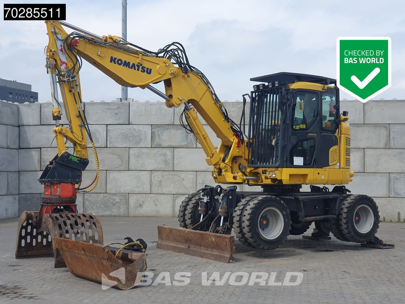 Komatsu PW118 MR -11 - Ratastel ekskavaator: pilt 1 Komatsu PW118 MR -11 - Ratastel ekskavaator: pilt 1