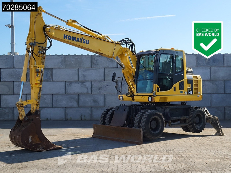 Komatsu PW148 -8 - Ratastel ekskavaator: pilt 1 Komatsu PW148 -8 - Ratastel ekskavaator: pilt 1