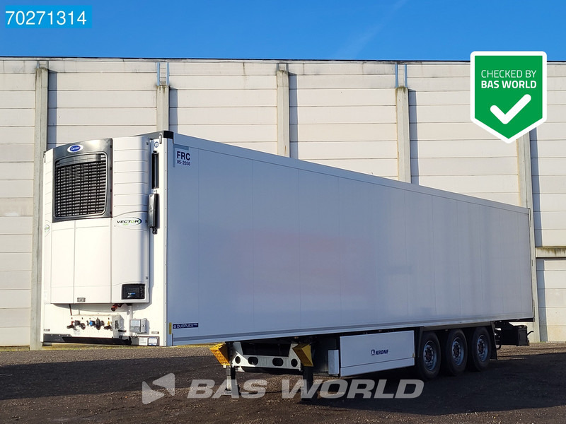 Krone Carrier Vector 1550 3 axles NEW Liftachse Palettenkasten - Külmutiga poolhaagis: pilt 1 Krone Carrier Vector 1550 3 axles NEW Liftachse Palettenkasten - Külmutiga poolhaagis: pilt 1