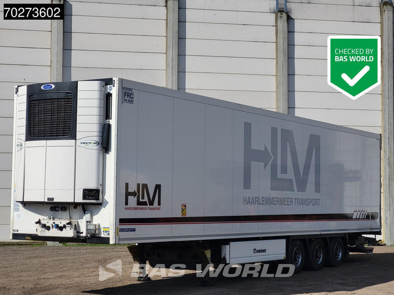 Krone Carrier Vector 1550 Tailgate TUV 11/25 Liftachse Bloemenbreed - Külmutiga poolhaagis: pilt 1 Krone Carrier Vector 1550 Tailgate TUV 11/25 Liftachse Bloemenbreed - Külmutiga poolhaagis: pilt 1
