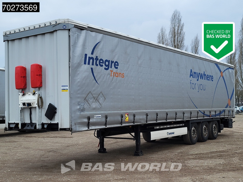 Krone SD 3 axles Edscha Anti-Vandalimus-Plane Alcoa's - Tentpoolhaagis: pilt 1 Krone SD 3 axles Edscha Anti-Vandalimus-Plane Alcoa's - Tentpoolhaagis: pilt 1