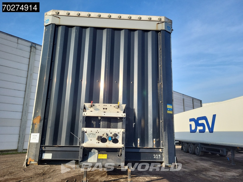 Krone SD 3 axles Forklift Lift+Lenkachse Kooiaap Palettenkasten SAF Sliding Roof - Tentpoolhaagis: pilt 3 Krone SD 3 axles Forklift Lift+Lenkachse Kooiaap Palettenkasten SAF Sliding Roof - Tentpoolhaagis: pilt 3