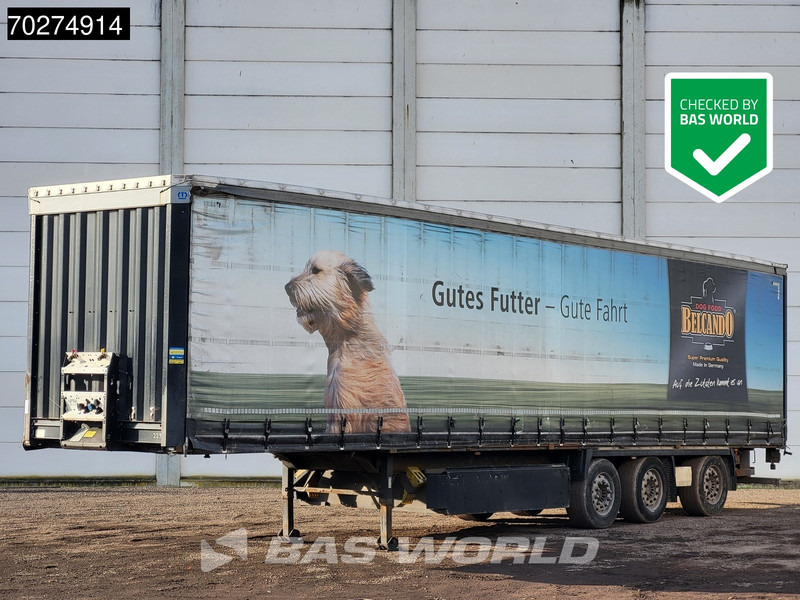Krone SD 3 axles Forklift Lift+Lenkachse Kooiaap Palettenkasten SAF Sliding Roof - Tentpoolhaagis: pilt 1 Krone SD 3 axles Forklift Lift+Lenkachse Kooiaap Palettenkasten SAF Sliding Roof - Tentpoolhaagis: pilt 1