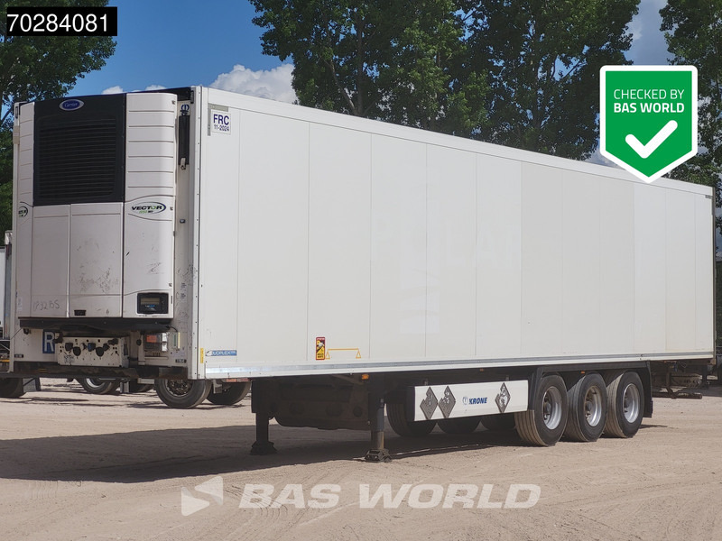 Krone SD 3 axles TÜV 01-26 Carrier Doppelverdampfer Doppelstock Blumenbreit Schiebewand - Külmutiga poolhaagis: pilt 1 Krone SD 3 axles TÜV 01-26 Carrier Doppelverdampfer Doppelstock Blumenbreit Schiebewand - Külmutiga poolhaagis: pilt 1