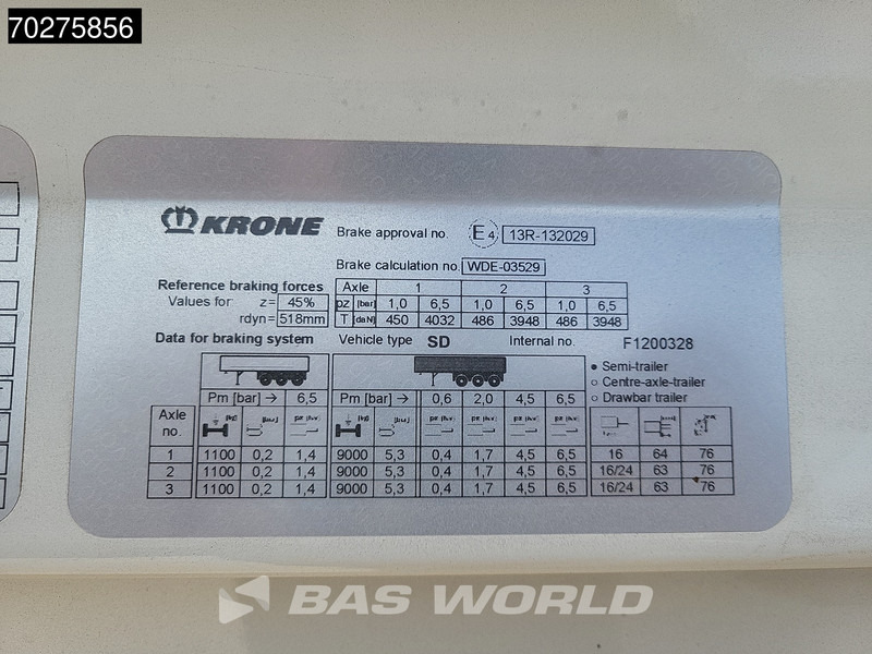 Uus Furgoonpoolhaagis Krone SD NEW! Direkt-Verfugbar Liftachse: pilt 19