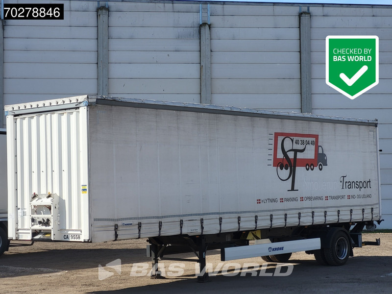 Krone SE City Steering Axle Tailgate LBW - Tentpoolhaagis: pilt 1 Krone SE City Steering Axle Tailgate LBW - Tentpoolhaagis: pilt 1