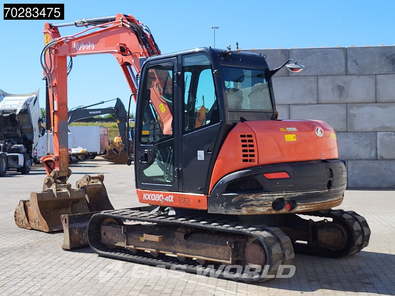 Kubota KX080-4a A/C - Miniekskavaator: pilt 5 Kubota KX080-4a A/C - Miniekskavaator: pilt 5