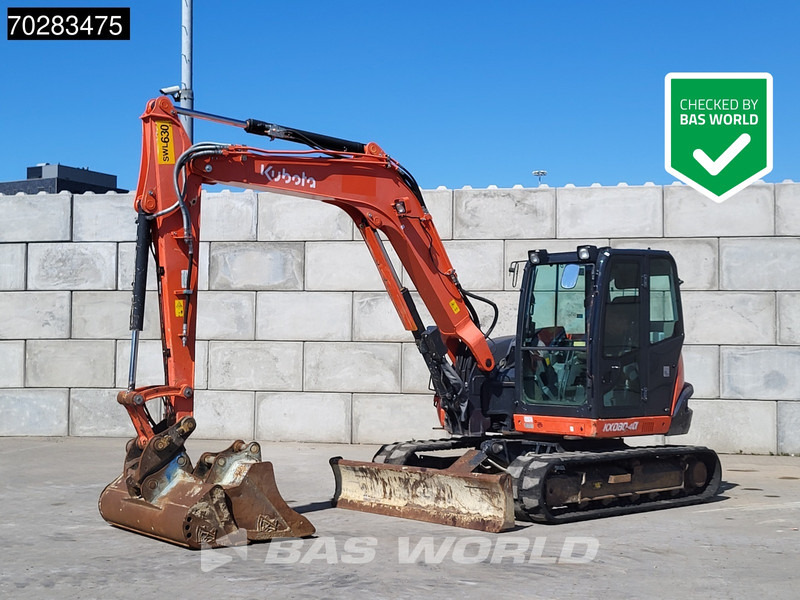 Kubota KX080-4a A/C - Miniekskavaator: pilt 1 Kubota KX080-4a A/C - Miniekskavaator: pilt 1