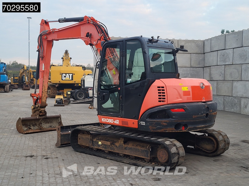 Kubota KX080-4a - Miniekskavaator: pilt 3 Kubota KX080-4a - Miniekskavaator: pilt 3