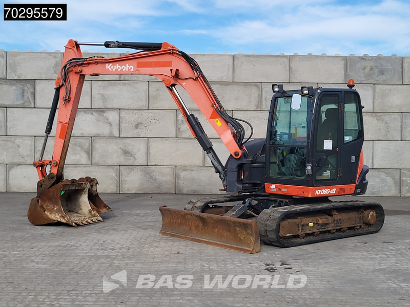 Kubota KX080-4a - Miniekskavaator: pilt 3 Kubota KX080-4a - Miniekskavaator: pilt 3
