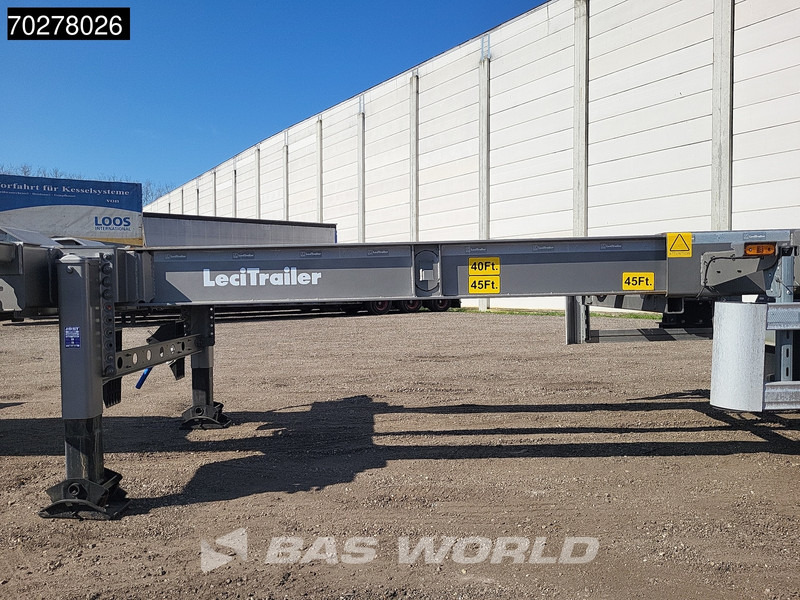 Lecitrailer SR3EC 3 axles UNUSED Liftachse Multi'45 - Konteinerveduk/ Tõstukiga poolhaagis: pilt 5 Lecitrailer SR3EC 3 axles UNUSED Liftachse Multi'45 - Konteinerveduk/ Tõstukiga poolhaagis: pilt 5