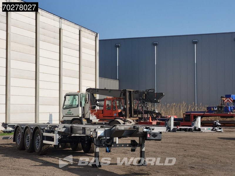 Lecitrailer SR3EC 3 axles UNUSED Liftachse Multi'45 - Konteinerveduk/ Tõstukiga poolhaagis: pilt 3 Lecitrailer SR3EC 3 axles UNUSED Liftachse Multi'45 - Konteinerveduk/ Tõstukiga poolhaagis: pilt 3