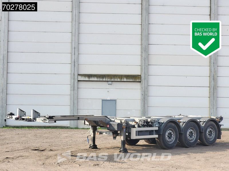 Lecitrailer SR3EC 3 axles UNUSED Liftachse Multi'45 - Konteinerveduk/ Tõstukiga poolhaagis: pilt 1 Lecitrailer SR3EC 3 axles UNUSED Liftachse Multi'45 - Konteinerveduk/ Tõstukiga poolhaagis: pilt 1