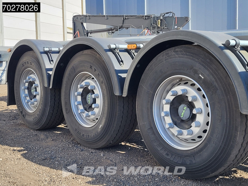 Konteinerveduk/ Tõstukiga poolhaagis Lecitrailer SR3EC 3 axles UNUSED Liftachse Multi'45: pilt 19