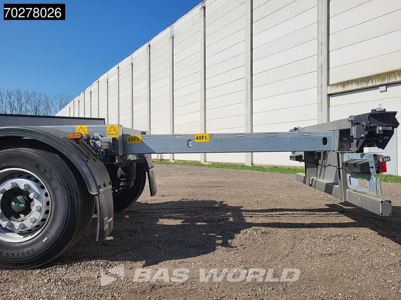Konteinerveduk/ Tõstukiga poolhaagis Lecitrailer SR3EC 3 axles UNUSED Liftachse Multi'45: pilt 11