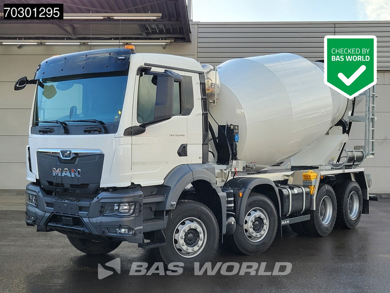 MAN 35.440 8X4 NEW! 10m3 mixer Steelsuspension Automatic Euro 6 - Autobetoonisegisti: pilt 1 MAN 35.440 8X4 NEW! 10m3 mixer Steelsuspension Automatic Euro 6 - Autobetoonisegisti: pilt 1
