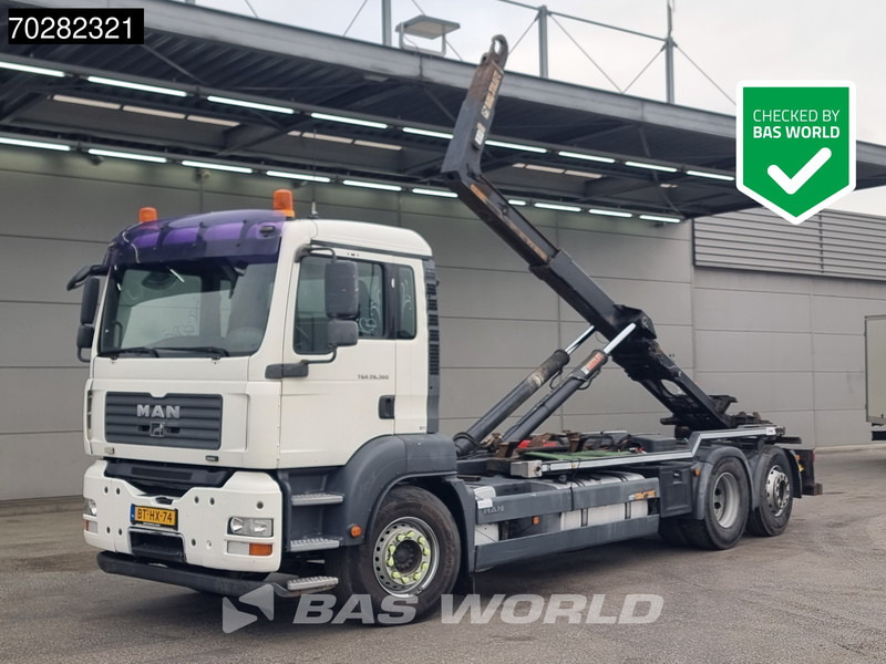 MAN TGA 26.360 6X2 NL-Truck Hydrauliek Haakarm Euro 5 - Konkstõstukiga veoauto: pilt 1 MAN TGA 26.360 6X2 NL-Truck Hydrauliek Haakarm Euro 5 - Konkstõstukiga veoauto: pilt 1