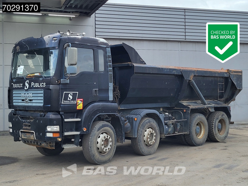 MAN TGA 35.480 8X4 BROKEN ENGINE 16m3 tipper Steel suspension Manual Retarder Euro 2 - Kallurauto: pilt 1 MAN TGA 35.480 8X4 BROKEN ENGINE 16m3 tipper Steel suspension Manual Retarder Euro 2 - Kallurauto: pilt 1
