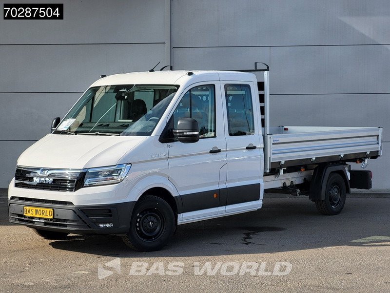 MAN TGE 3.180 Drie-Zijdige Automaat Kipper 2025-Facelift 180PK Trekhaak LED Airco Cruise Navi Euro6 Kipper Tipper Benne Kieper 3m3 A/C Towbar - Tarbesõiduk kallur: pilt 2 MAN TGE 3.180 Drie-Zijdige Automaat Kipper 2025-Facelift 180PK Trekhaak LED Airco Cruise Navi Euro6 Kipper Tipper Benne Kieper 3m3 A/C Towbar - Tarbesõiduk kallur: pilt 2