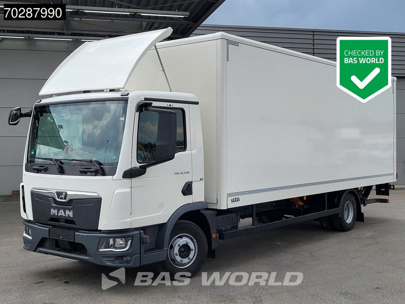 MAN TGL 12.250 4X2 12tonner 1500kg Ladebordwand Automatic Euro 6 - Kasti veoauto: pilt 1 MAN TGL 12.250 4X2 12tonner 1500kg Ladebordwand Automatic Euro 6 - Kasti veoauto: pilt 1