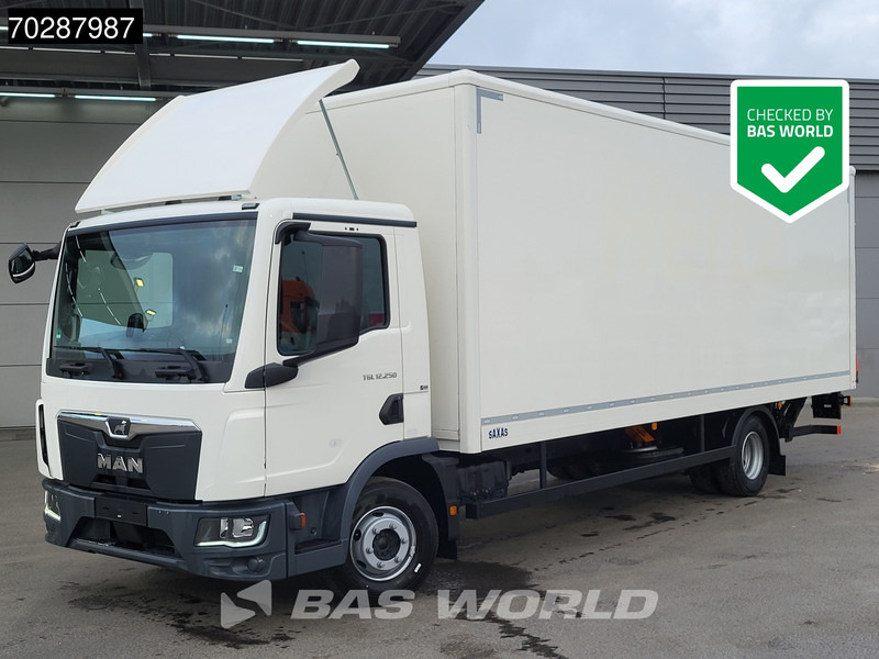 MAN TGL 12.250 4X2 12tonner 1500kg Ladebordwand Automatic Euro 6 - Kasti veoauto: pilt 1 MAN TGL 12.250 4X2 12tonner 1500kg Ladebordwand Automatic Euro 6 - Kasti veoauto: pilt 1