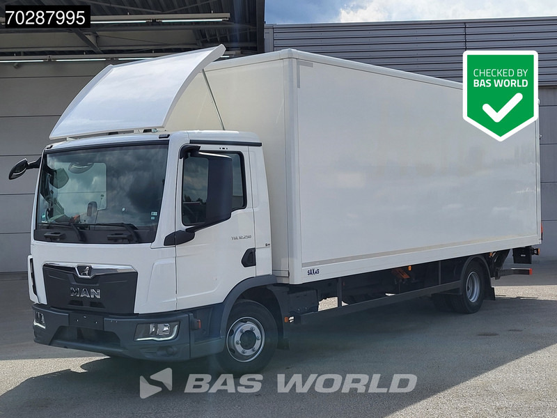 MAN TGL 12.250 4X2 12tonner LOW Mileage 1500kg Ladebordwand Automatic Euro 6 - Kasti veoauto: pilt 1 MAN TGL 12.250 4X2 12tonner LOW Mileage 1500kg Ladebordwand Automatic Euro 6 - Kasti veoauto: pilt 1