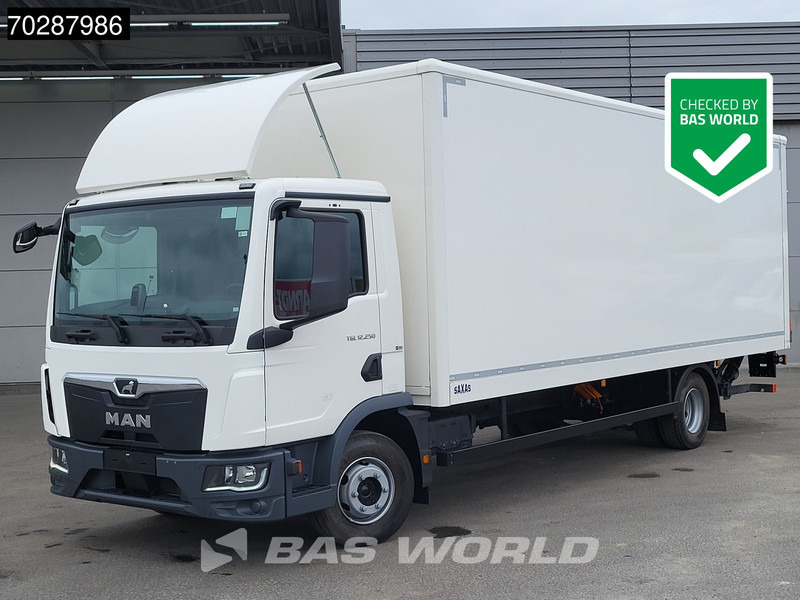 MAN TGL 12.250 4X2 12tonner LOW Mileage 1500kg Ladebordwand Automatic Euro 6 - Kasti veoauto: pilt 1 MAN TGL 12.250 4X2 12tonner LOW Mileage 1500kg Ladebordwand Automatic Euro 6 - Kasti veoauto: pilt 1
