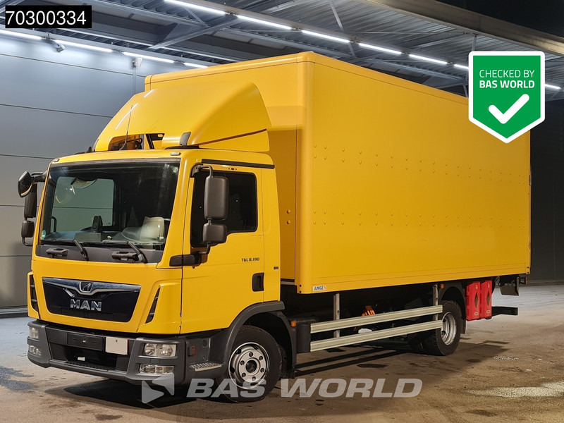 MAN TGL 8.190 4X2 8tonner 1500kg Ladebordwand Automatic Euro 6 - Kasti veoauto: pilt 1 MAN TGL 8.190 4X2 8tonner 1500kg Ladebordwand Automatic Euro 6 - Kasti veoauto: pilt 1