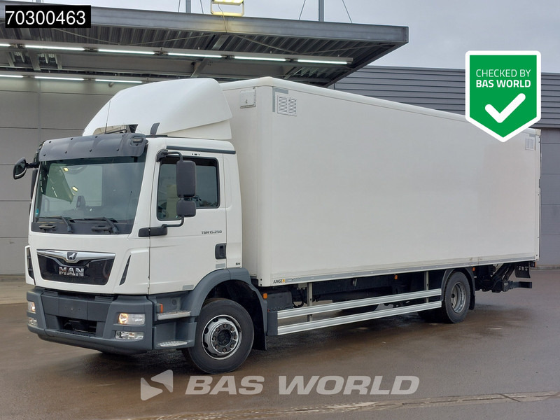 MAN TGM 15.250 4X2 15tonner Automatic Ladebordwand Euro 6 - Kasti veoauto: pilt 1 MAN TGM 15.250 4X2 15tonner Automatic Ladebordwand Euro 6 - Kasti veoauto: pilt 1