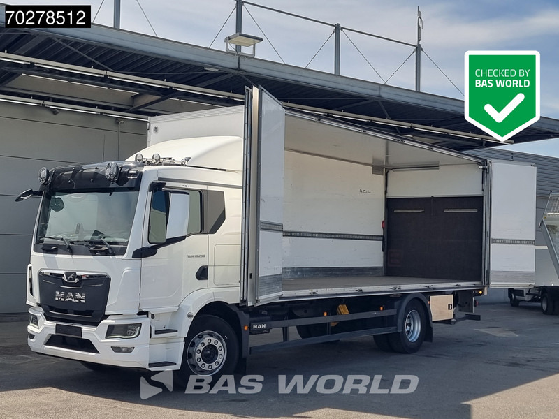 MAN TGM 18.290 4X2 19tonner Automatic Ladebordwand LED Navi Euro 6 - Kasti veoauto: pilt 1 MAN TGM 18.290 4X2 19tonner Automatic Ladebordwand LED Navi Euro 6 - Kasti veoauto: pilt 1