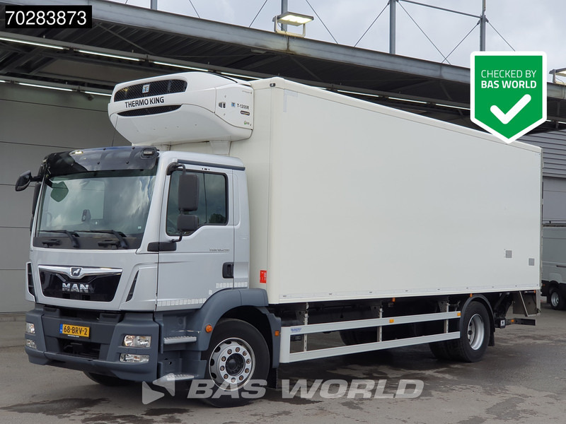 MAN TGM 18.290 TGM 4X2 NL-Truck Thermo King T-1200R Ladebordwand Euro 6 - Külmutiga veoauto: pilt 1 MAN TGM 18.290 TGM 4X2 NL-Truck Thermo King T-1200R Ladebordwand Euro 6 - Külmutiga veoauto: pilt 1