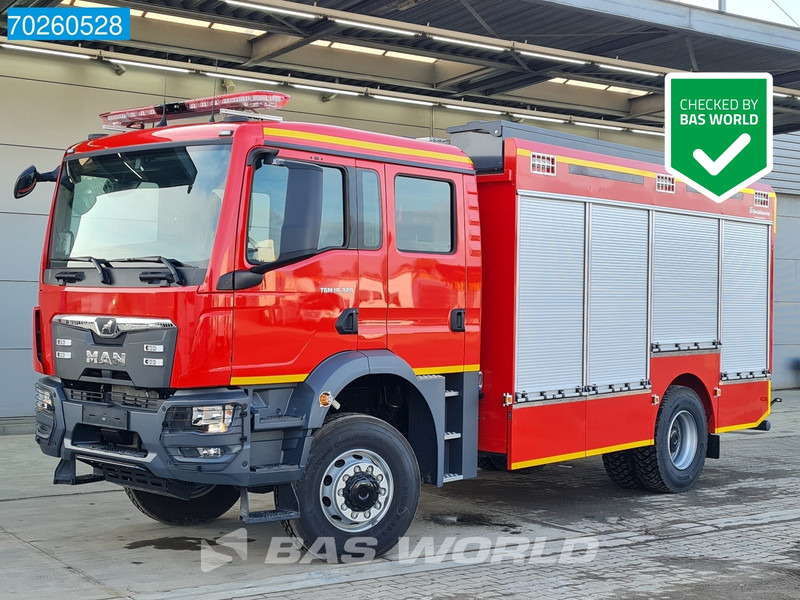MAN TGM 18.320 4X4 NEW! Feuerwehr Fire Truck Volkan pump Navi Euro 6 - Tuletõrjeauto: pilt 1 MAN TGM 18.320 4X4 NEW! Feuerwehr Fire Truck Volkan pump Navi Euro 6 - Tuletõrjeauto: pilt 1
