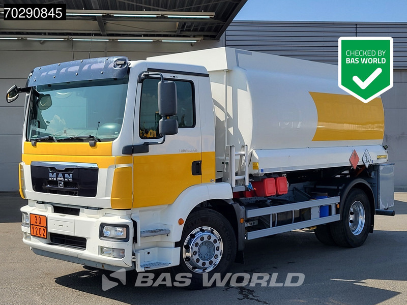 MAN TGM 18.340 4X2 Rohr Fuel tanker 15100 liter Automatic Euro 6 - Tsisternauto: pilt 1 MAN TGM 18.340 4X2 Rohr Fuel tanker 15100 liter Automatic Euro 6 - Tsisternauto: pilt 1