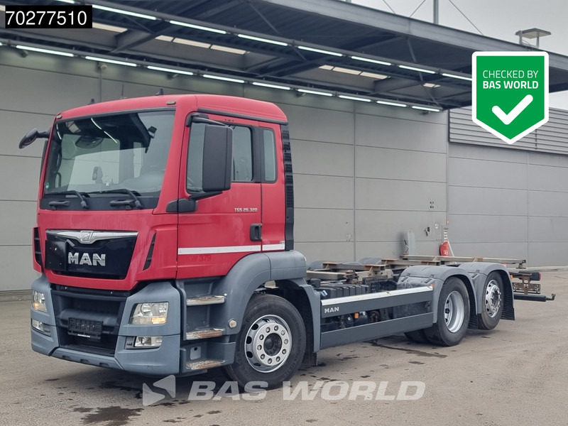 MAN TGS 26.320 6X2 BDF ADR Lift+lenkasche Automatic Euro 6 - Konteinerveduk/ Tõstukiga veoauto: pilt 1 MAN TGS 26.320 6X2 BDF ADR Lift+lenkasche Automatic Euro 6 - Konteinerveduk/ Tõstukiga veoauto: pilt 1
