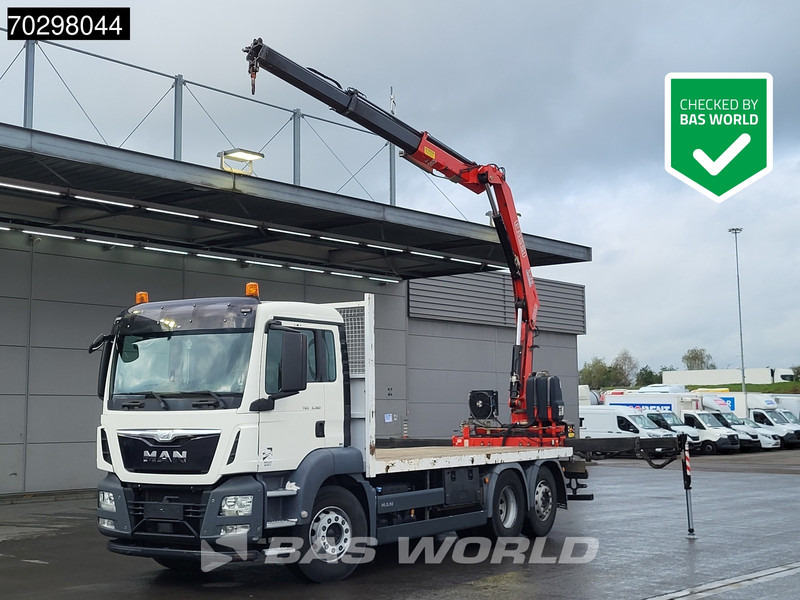 MAN TGS 26.360 6X2 Fassi F135A.0.22 Lift-Axle Euro 6 - Madelveok/ Platvormveok, Kraanaga veoauto: pilt 1 MAN TGS 26.360 6X2 Fassi F135A.0.22 Lift-Axle Euro 6 - Madelveok/ Platvormveok, Kraanaga veoauto: pilt 1