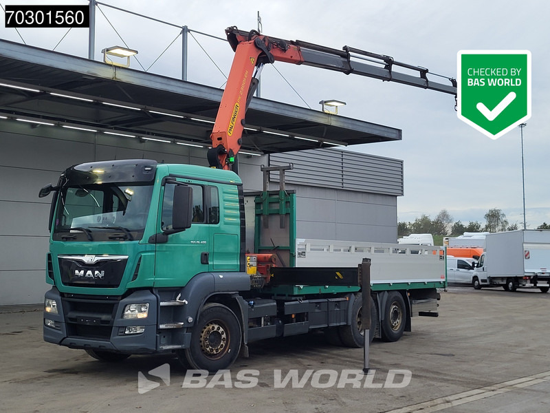 MAN TGS 26.400 6X2 Palfinger PK23001 EH Crane Kran Remote Retarder Euro 6 - Madelveok/ Platvormveok, Kraanaga veoauto: pilt 1 MAN TGS 26.400 6X2 Palfinger PK23001 EH Crane Kran Remote Retarder Euro 6 - Madelveok/ Platvormveok, Kraanaga veoauto: pilt 1