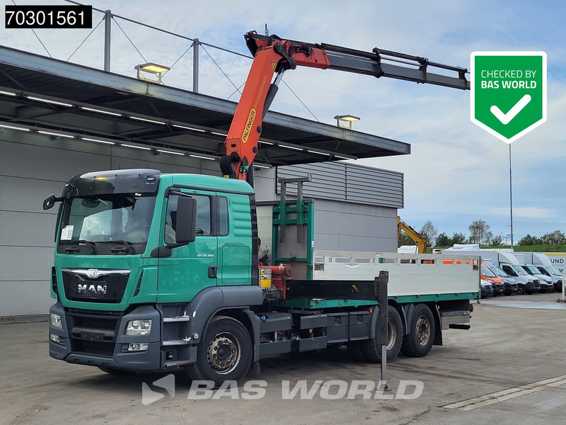 MAN TGS 26.400 6X2 Palfinger PK23001 EH Crane Kran Remote Retarder Euro 6 - Madelveok/ Platvormveok, Kraanaga veoauto: pilt 1 MAN TGS 26.400 6X2 Palfinger PK23001 EH Crane Kran Remote Retarder Euro 6 - Madelveok/ Platvormveok, Kraanaga veoauto: pilt 1
