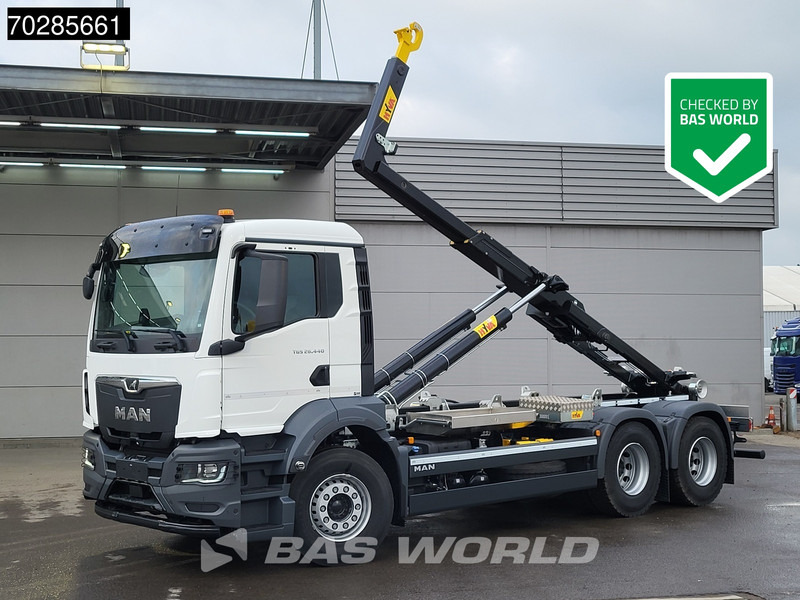MAN TGS 26.440 6X4 NEW HYVA H20-60S Automatic Steelsuspension Euro 6 - Konkstõstukiga veoauto: pilt 1 MAN TGS 26.440 6X4 NEW HYVA H20-60S Automatic Steelsuspension Euro 6 - Konkstõstukiga veoauto: pilt 1