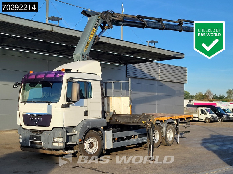 MAN TGS 26.440 6X4 Palfinger PK36002 Crane Retarder Steelsuspension Manual - Madelveok/ Platvormveok, Kraanaga veoauto: pilt 1 MAN TGS 26.440 6X4 Palfinger PK36002 Crane Retarder Steelsuspension Manual - Madelveok/ Platvormveok, Kraanaga veoauto: pilt 1