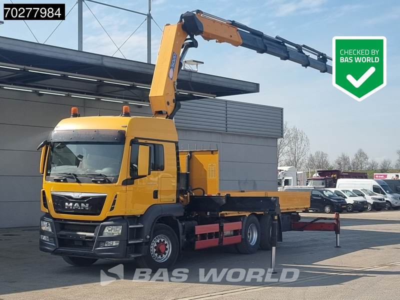 MAN TGS 26.480 6X4 HMF 5020 K6 Crane Kran 6x2H4 Hydrodrive Euro 6 - Madelveok/ Platvormveok, Kraanaga veoauto: pilt 1 MAN TGS 26.480 6X4 HMF 5020 K6 Crane Kran 6x2H4 Hydrodrive Euro 6 - Madelveok/ Platvormveok, Kraanaga veoauto: pilt 1