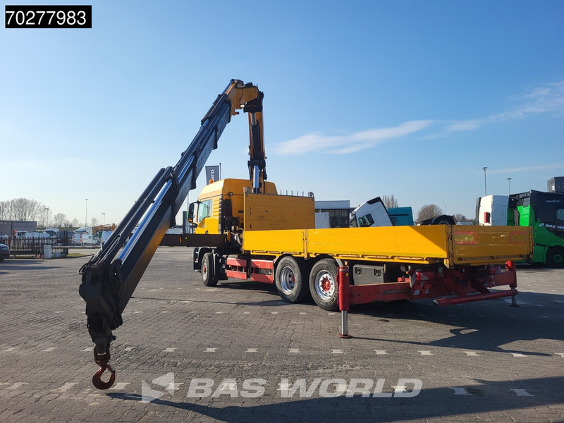 Madelveok/ Platvormveok, Kraanaga veoauto MAN TGS 26.480 6X4 HMF 5020-K6 Crane Kran Hydrodrive Lift+Lenkachse Euro 6: pilt 6