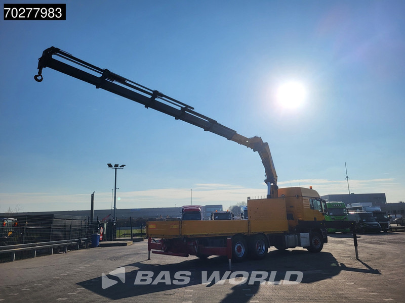 Madelveok/ Platvormveok, Kraanaga veoauto MAN TGS 26.480 6X4 HMF 5020-K6 Crane Kran Hydrodrive Lift+Lenkachse Euro 6: pilt 7