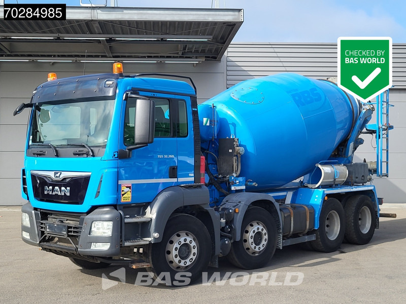 MAN TGS 32.360 8X4 Stetter 9m3 Mixer Full Steel Euro 6 - Autobetoonisegisti: pilt 1 MAN TGS 32.360 8X4 Stetter 9m3 Mixer Full Steel Euro 6 - Autobetoonisegisti: pilt 1