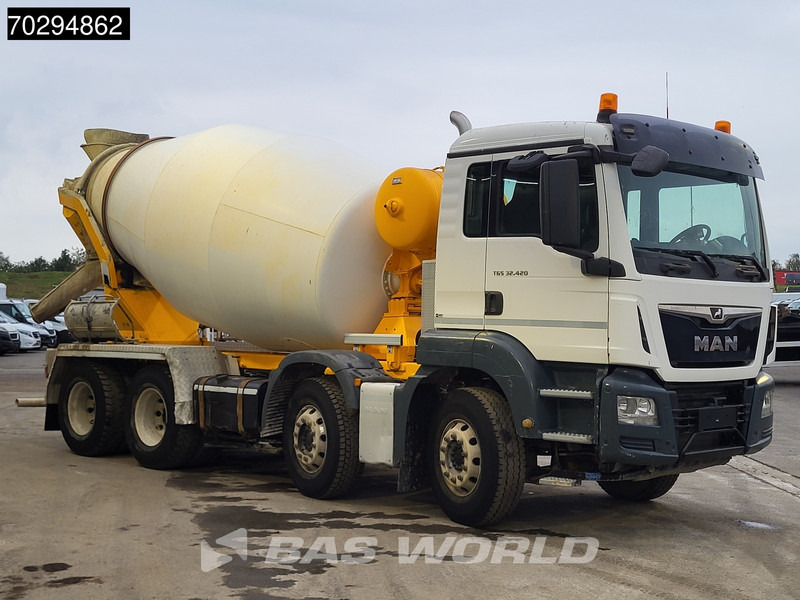 MAN TGS 32.420 8X4 9m3 Stetter Mixer Steel Suspension Automatic Euro 6 - Autobetoonisegisti: pilt 3 MAN TGS 32.420 8X4 9m3 Stetter Mixer Steel Suspension Automatic Euro 6 - Autobetoonisegisti: pilt 3